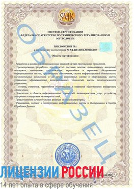 Образец сертификата соответствия (приложение) Вилючинск Сертификат ISO 27001